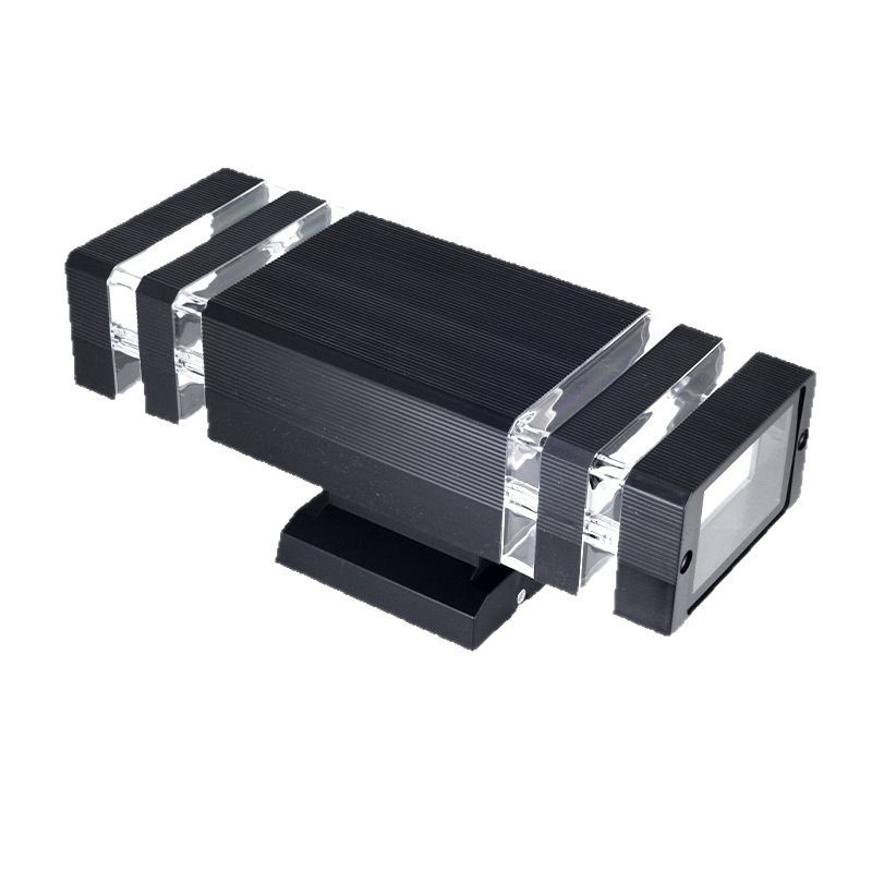 Lauko sieninis šviestuvas su viršutiniu ir apatine apšvietimu GP-PVC110 (220V, IP65, 2 LED, 3000K)