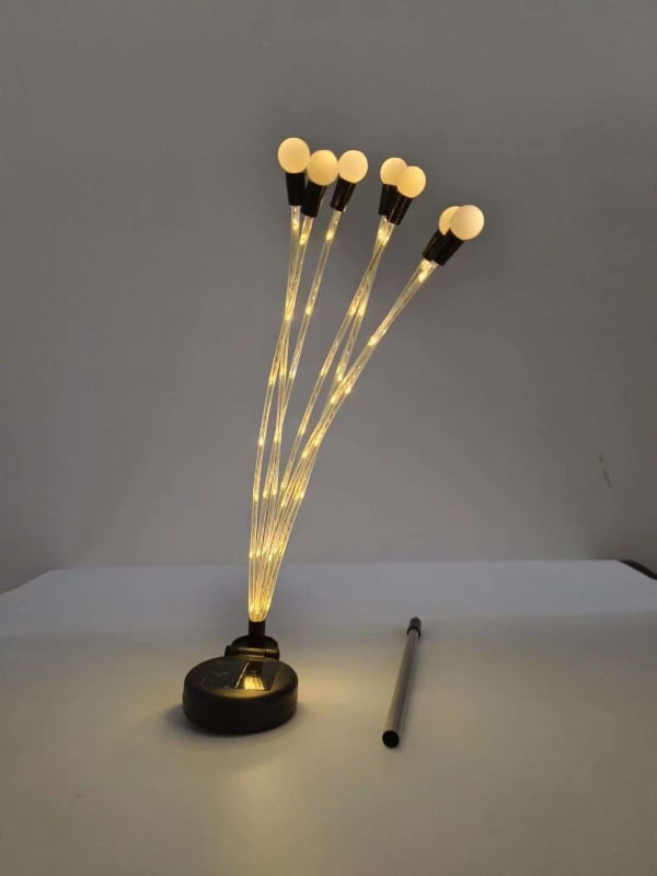 Saulės energijos kraštovaizdžio apšvietimas - Lauko atsparus vandeniui LED, ABS plastikas ir nerūdijantis plienas, Modelis Solar Firefly Light, Pritaikomas