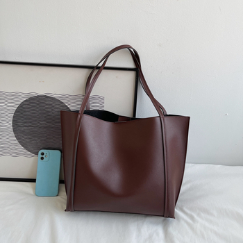 Γυναικεία ρετρό τσάντα μεγάλης χωρητικότητας, bucket τύπου με ρόμβο σχεδίαση, πολυεστέρας με επένδυση PU, ανοιχτό πάνω μέρος, εσωτερική θήκη με φερμουάρ, μία ιμάνκα, καθημερινή χρήση