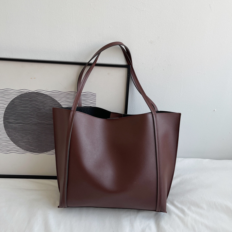 Retro ženska torba velike kapacitete, bucket stil romboidnog dizajna, poliester, PU podstava, unutarnja džep sa zipom, jedna naramenica, za svakodnevnu upotrebu