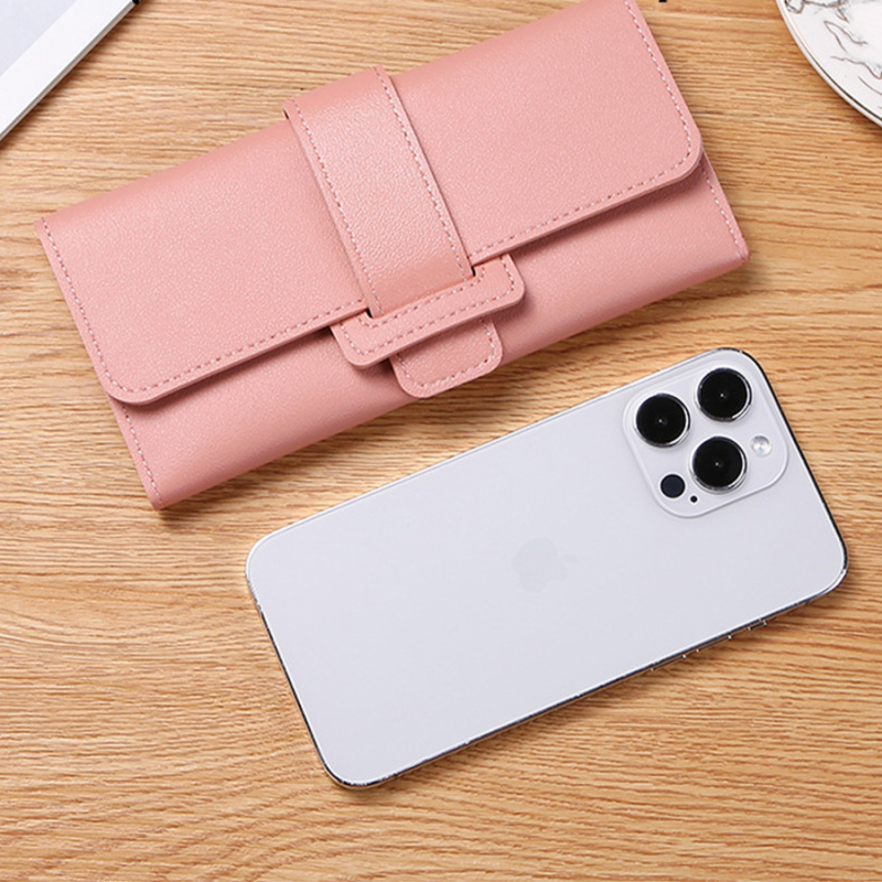 PU odinis moterų klutch su užraktu, kortelių kišenės ir vidinis ID langas, horizontalaus kvadrato formos dizainas