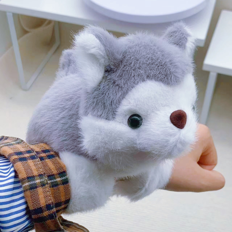 Kapibara pliušinis žaisliukas – apyrankė, užpildas PP medvilnė, labai minkštas trumpas pūkelių pliušas, 7–14 metų