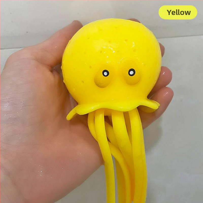 Παιχνίδι νερού με χταπόδι για μπανιέρα και πισίνα – πλαστικό, για ηλικίες 0–3 ετών, προάγει συναισθηματική και νοητική ανάπτυξη, ενισχύει τη χρήση των χεριών και του μυαλού, κατάλληλο για μπάνιο, παραλία και πισίνα