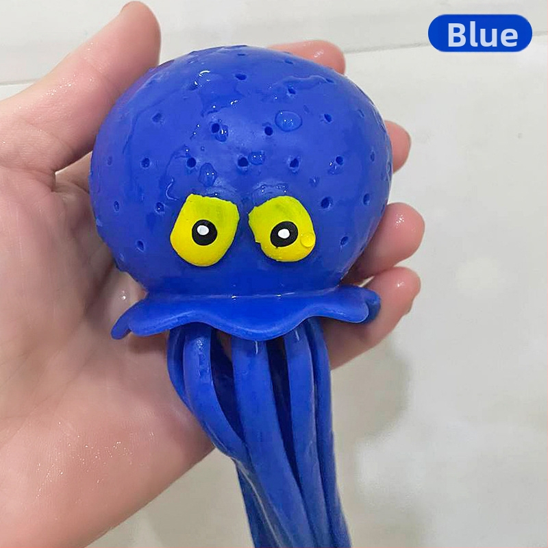 Παιχνίδι νερού με χταπόδι για μπανιέρα και πισίνα – πλαστικό, για ηλικίες 0–3 ετών, προάγει συναισθηματική και νοητική ανάπτυξη, ενισχύει τη χρήση των χεριών και του μυαλού, κατάλληλο για μπάνιο, παραλία και πισίνα