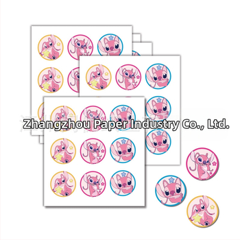 Pozivnice za zabavu s temom Stitch, naljepnice za kutije za tortu i pakiranje darova, vrećice za poslastice | Materijal: Papir | Oblik: Crtani životinja | Logo tiskano: OK | IP dozvola: Ne