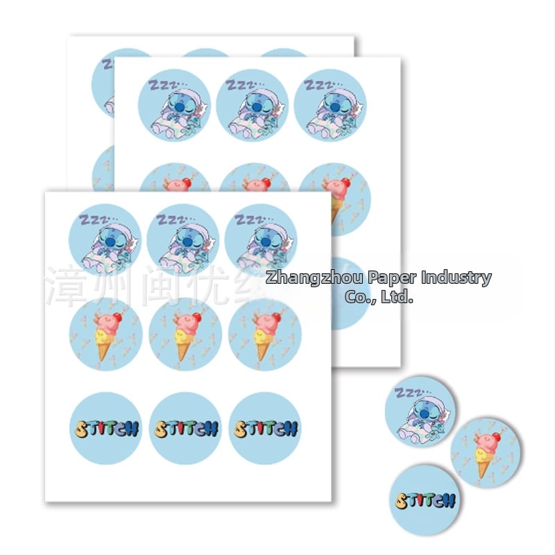 Pozivnice za zabavu s temom Stitch, naljepnice za kutije za tortu i pakiranje darova, vrećice za poslastice | Materijal: Papir | Oblik: Crtani životinja | Logo tiskano: OK | IP dozvola: Ne
