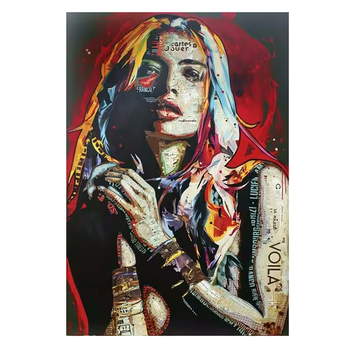 Χωρίς πλαίσιο καμβάς τοιχογραφία σε μοντέρνο μινιμαλιστικό στυλ, inkjet εκτύπωση σε καμβά, κατάλληλη για σαλόνι, υπνοδωμάτιο και μπάνιο