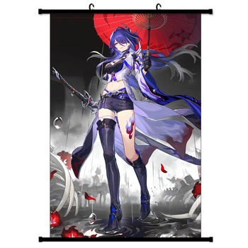Διακοσμητικό τοίχου πόστερ με Honkai: Star Rail, στυλ καρτούν, τοποθέτηση χωρίς πλαίσιο, πλαστική βάση, κατάλληλο για σαλόνι, υπνοδωμάτιο και μελέτη