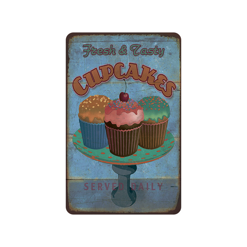 Tinplate sienas māksla – tiešā druka, ziedu motīvs, bez kadra, bez uzstādīšanas