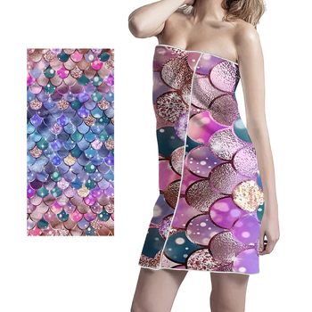 Mikropluošto vonios/rankšluostis – geometrinis gyvūnų raštas, 200–300 g, 16 siūlų, spausdinimo procesas