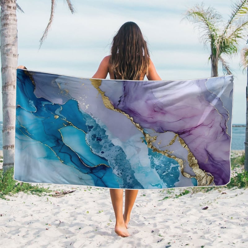 Mikropluošto vonios/rankšluostis – geometrinis gyvūnų raštas, 200–300 g, 16 siūlų, spausdinimo procesas