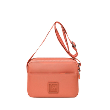 Τσάντα για κάμερα σε στυλ αστικής απλότητας, νάιλον, οριζόντια τετράγωνη μορφή, με φερμουάρ για άνοιγμα και κρυφό τσέπη με φερμουάρ, επένδυση πολυεστέρα.