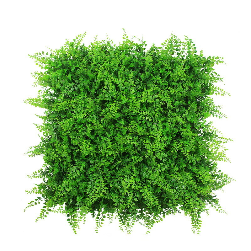 Dirbtinių augalų sienos fono dekoras parduotuvei — Green Craft, plastikas, injekcinis liejimas, įvairovė: Žalias ridikas, Panaudojimas: Dekoras, Lauko naudojimas, Vestuvės, Fotografijos rekvizitas