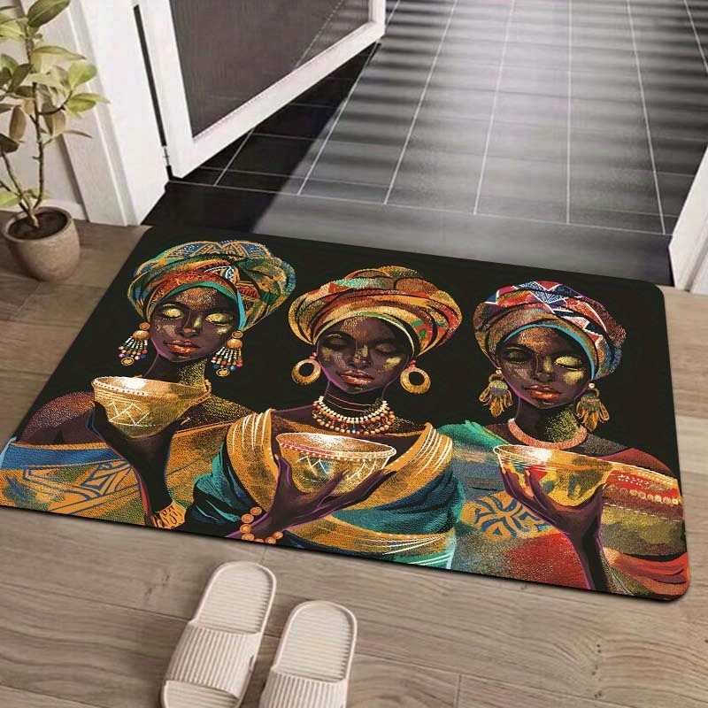 Poliesterio pluošto įėjimo kilimėlis, kvadratinės formos, spausdinimo motyvas su piešiniu, galima pritaikyti