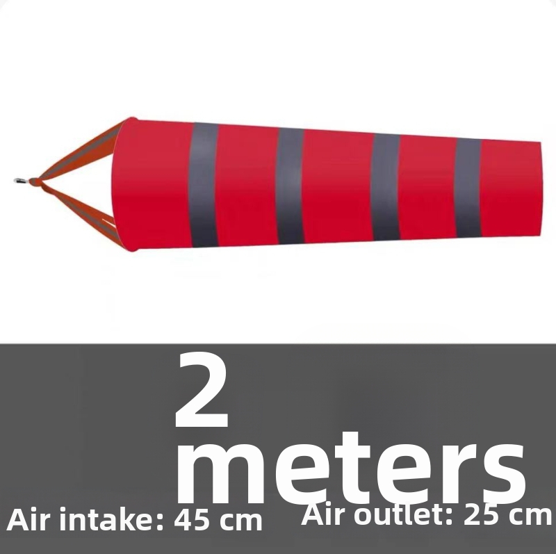 Ветропоказател от неръждаема стомана за външна употреба, луминесцентна и рефлективна повърхност, модел 002