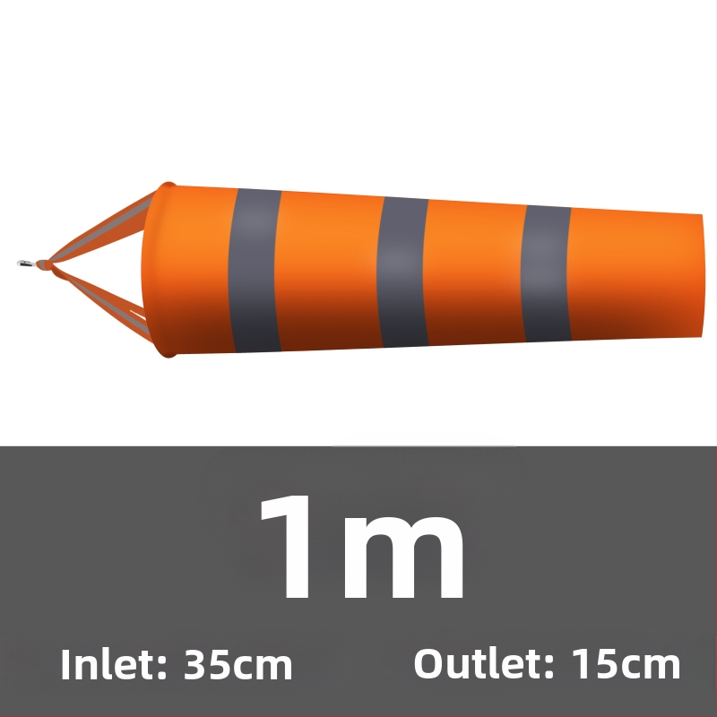 Ветропоказател от неръждаема стомана за външна употреба, луминесцентна и рефлективна повърхност, модел 002