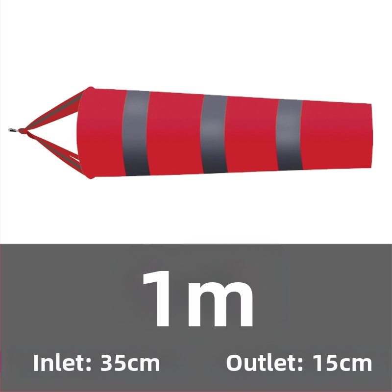 Ветропоказател от неръждаема стомана за външна употреба, луминесцентна и рефлективна повърхност, модел 002