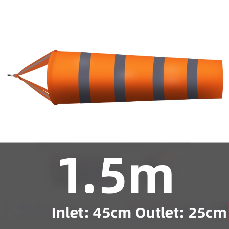 Ветропоказател от неръждаема стомана за външна употреба, луминесцентна и рефлективна повърхност, модел 002