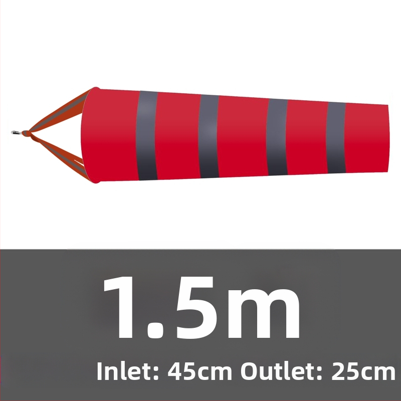 Ветропоказател от неръждаема стомана за външна употреба, луминесцентна и рефлективна повърхност, модел 002