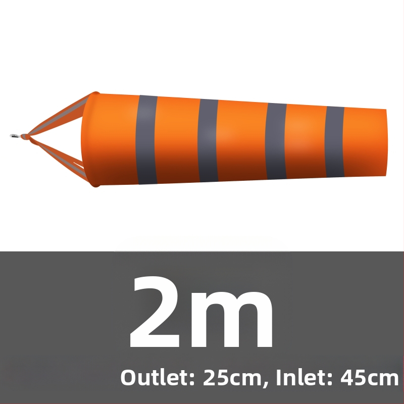 Ветропоказател от неръждаема стомана за външна употреба, луминесцентна и рефлективна повърхност, модел 002