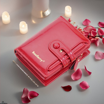 Женски портфейл за карти от PU кожа — ултра лек, водоустойчив, система против кражба, подплата от полиестер