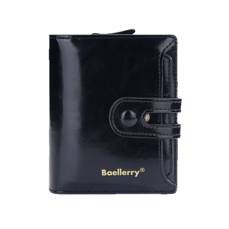 Женски портфейл за карти от PU кожа — ултра лек, водоустойчив, система против кражба, подплата от полиестер