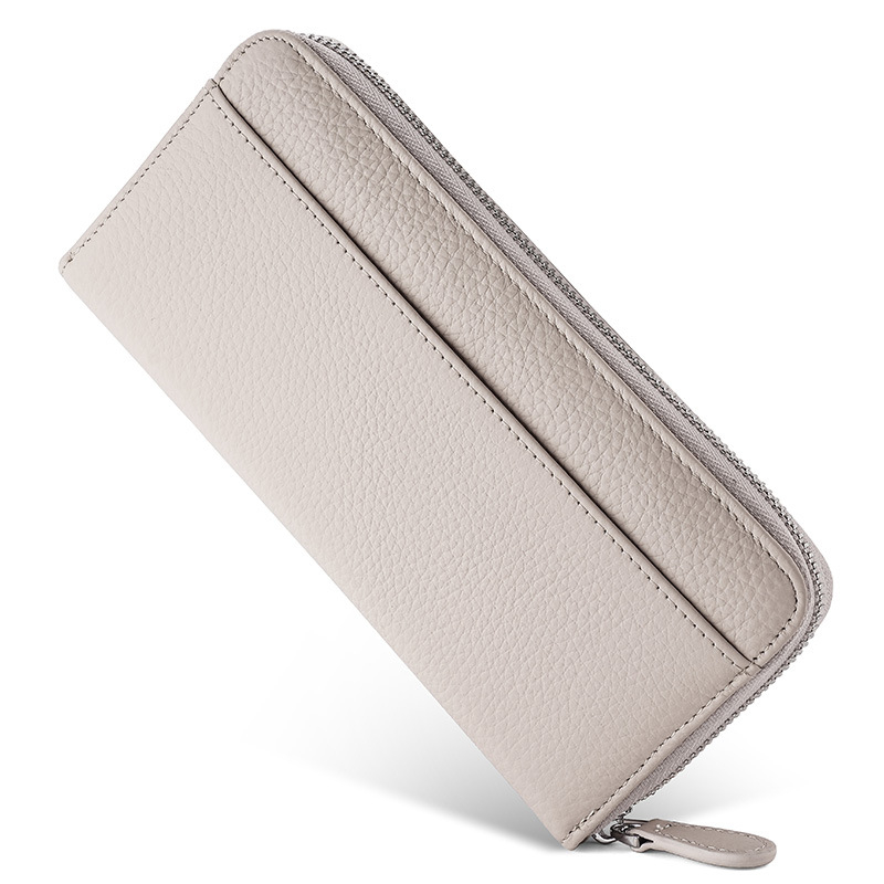 Ženski kožni clutch novčanik, model LBT-8208K, anti-krađa funkcija, mikrovlakana podstava, svjež i sladak stil