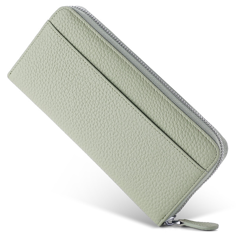 Ženski kožni clutch novčanik, model LBT-8208K, anti-krađa funkcija, mikrovlakana podstava, svjež i sladak stil