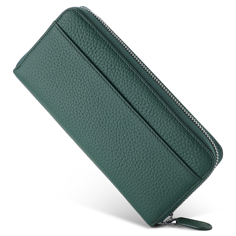 Ženski kožni clutch novčanik, model LBT-8208K, anti-krađa funkcija, mikrovlakana podstava, svjež i sladak stil