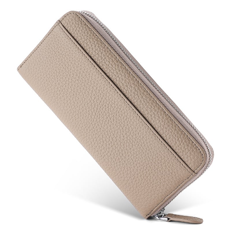 Ženski kožni clutch novčanik, model LBT-8208K, anti-krađa funkcija, mikrovlakana podstava, svjež i sladak stil