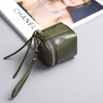 Νομισματοθήκη PU, μοντέρνος μινιμαλιστικός αστικός σχεδιασμός, unisex, επένδυση από πολυεστέρα, ανθεκτικό στη φθορά