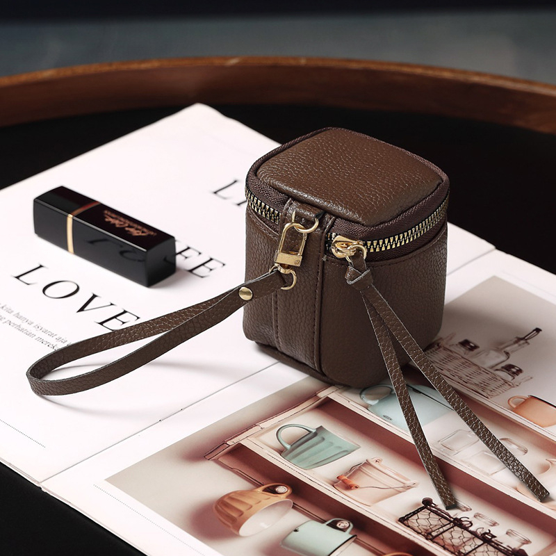 PU novčanik za novčiće, urbani minimalistički stil, unisex, podstava od poliestera, otporan na habanje