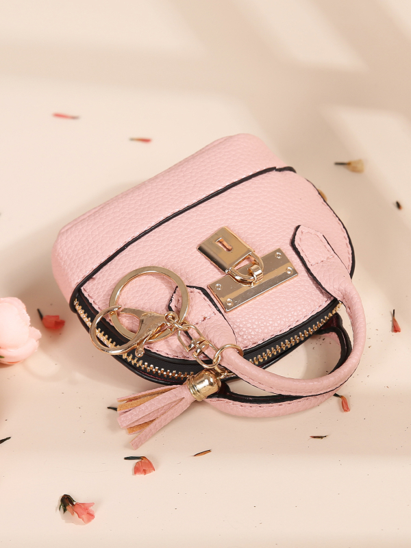 Mini érme pénztárca: PVC anyag, városi minimalista stílus, uniszex dizájn, ultra könnyű