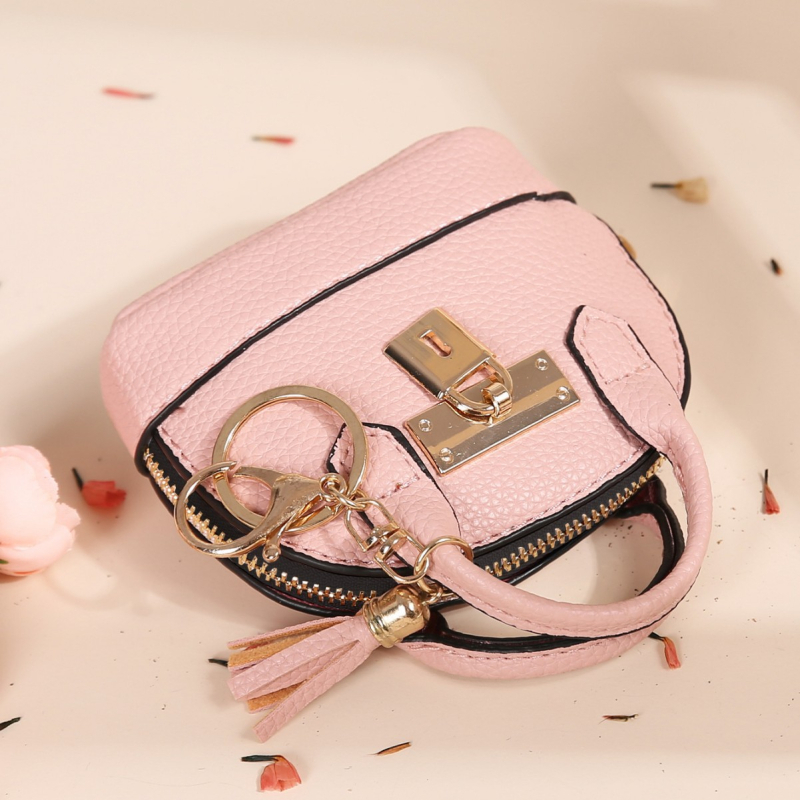 Mini érme pénztárca: PVC anyag, városi minimalista stílus, uniszex dizájn, ultra könnyű