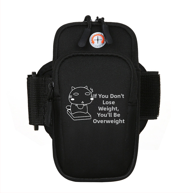 Telefona rokassoma skrējienam — ultra viegla, neilons, ģeometrisks raksts, ārējiem sporta veidiem