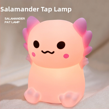 Capybara Lulu Нощна светлина, силиконов абажур, вградена батерия, сензорен превключвател, интелигентно управление, CE сертифицирана