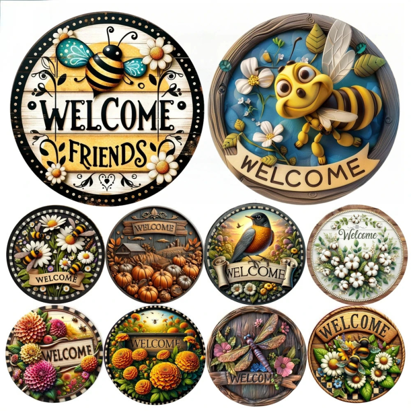 Διακοσμητικό κρεμαστό από κράμα αλουμινίου για ζωγραφική νεκρής φύσης, χωρίς πλαίσιο, διαδικασία εκτύπωσης, προσαρμοζόμενο