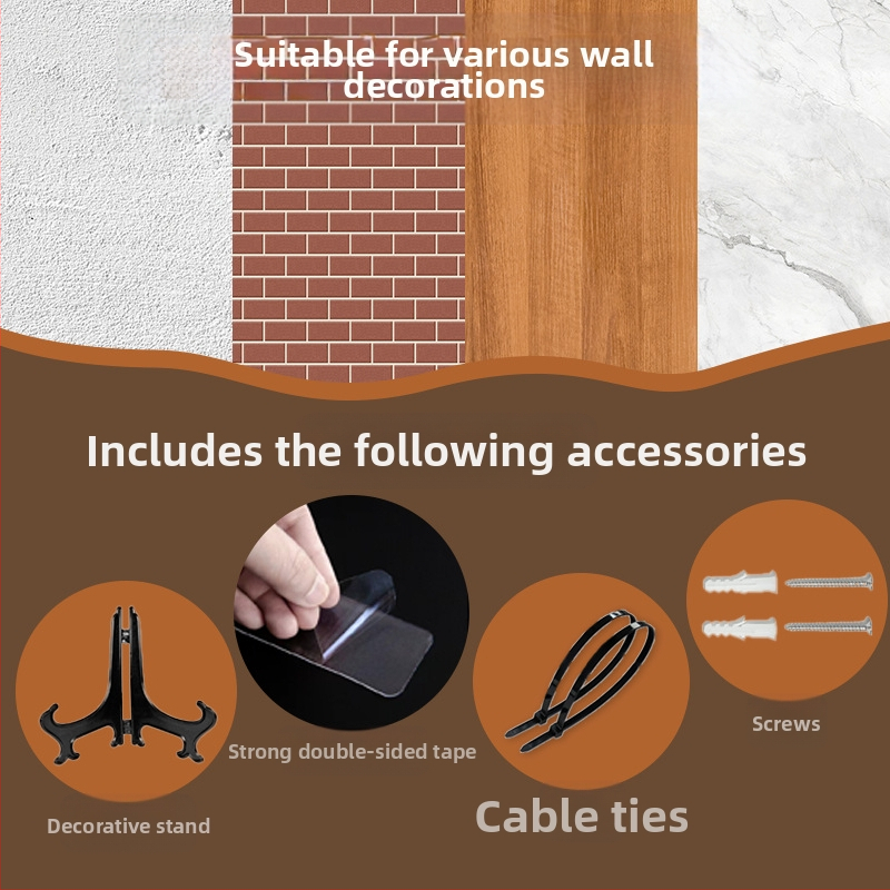 Декоративна висулка от алуминиева сплав за натюрморт, без рамка, печатен процес, персонализирана