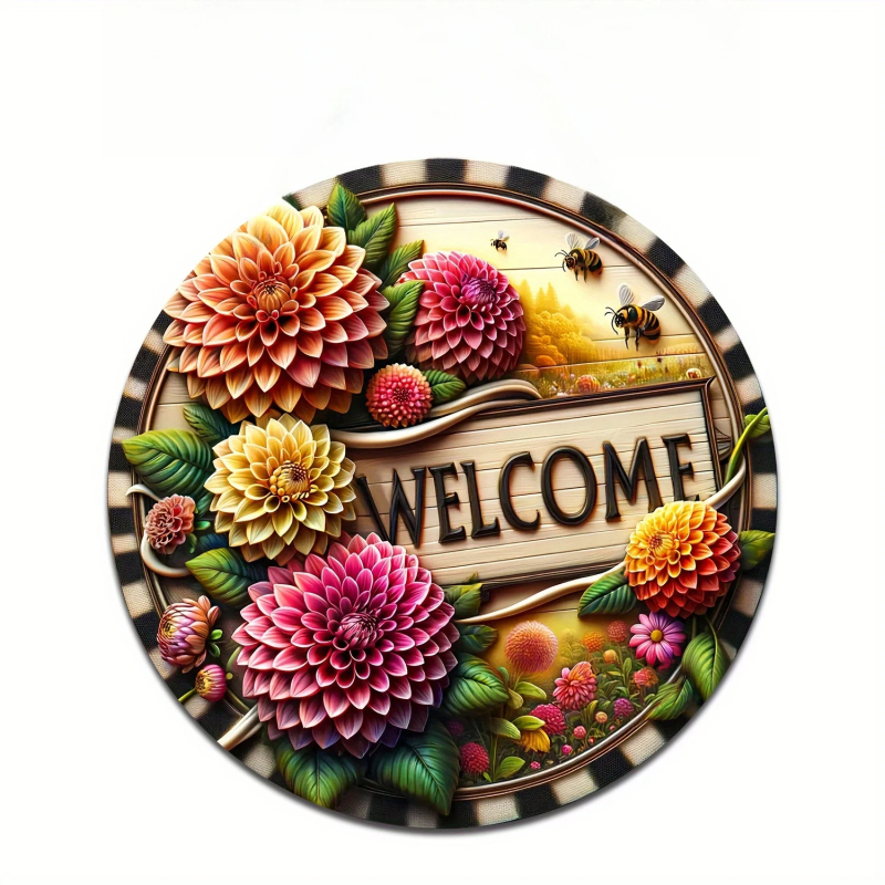 Διακοσμητικό κρεμαστό από κράμα αλουμινίου για ζωγραφική νεκρής φύσης, χωρίς πλαίσιο, διαδικασία εκτύπωσης, προσαρμοζόμενο