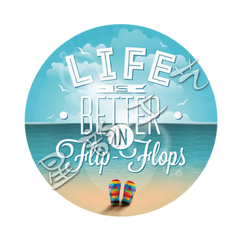 Akrilinis apvalus pakabukas namų dekorui, graviravimas ir spauda, prekės ženklas Star rhyme (IP autorizacija: Nėra)