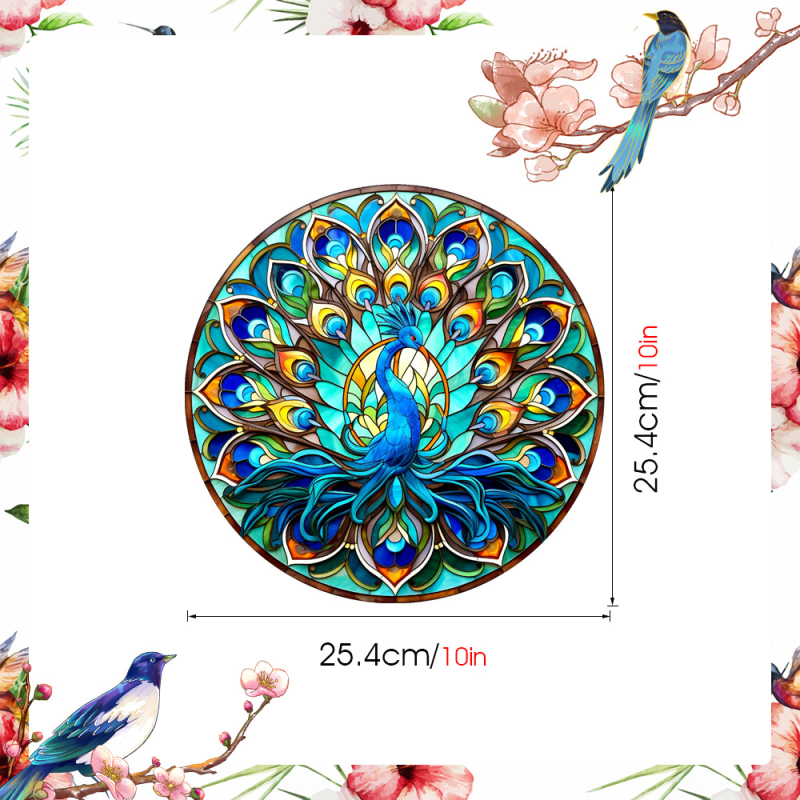 Αυτοκόλλητο παραθύρου από PVC, ηλεκτροστατική πρόσφυση, στυλ λουλουδιών, μοτίβο τοπίου, 1 τεμάχιο