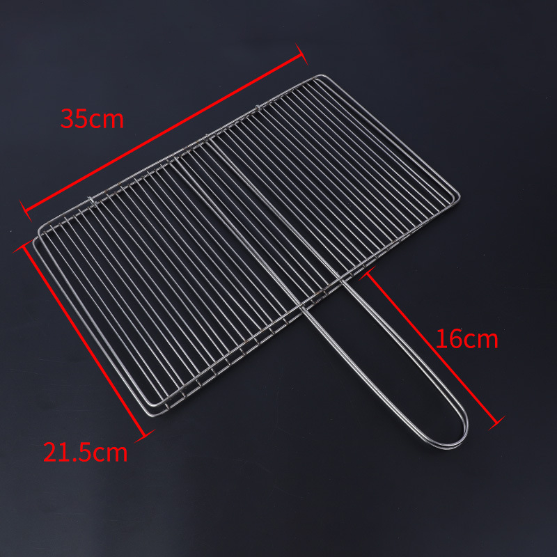 Griliai tinklui skirtas spaustukas, sulankstomas kvadratinis spaustukas iš plieno vielos, nerūdijančio plieno vielos spaustukas griliui