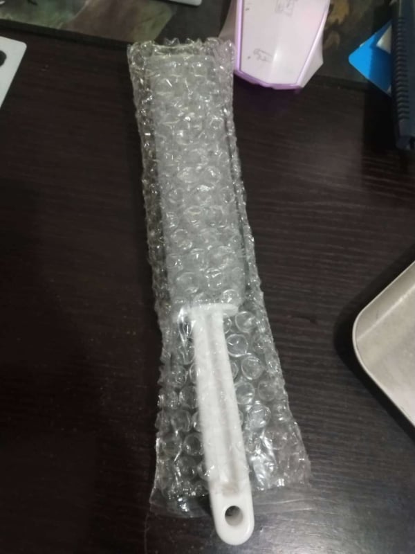 Βούρτσα τουαλέτας με φυσική πέτρα πούμις, πέτρα πούμις + PP, σετ 2 τεμάχια