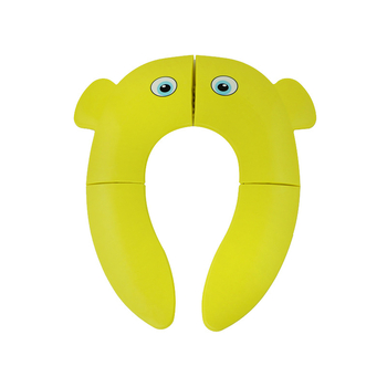 PP Παιδικό σε σχήμα panda, πτυσσόμενο φορητό υπόστρωμα λεκάνης για ταξίδια και οικιακή χρήση