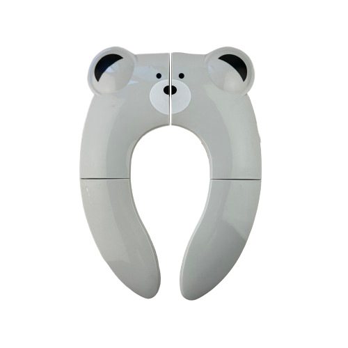 PP Παιδικό σε σχήμα panda, πτυσσόμενο φορητό υπόστρωμα λεκάνης για ταξίδια και οικιακή χρήση