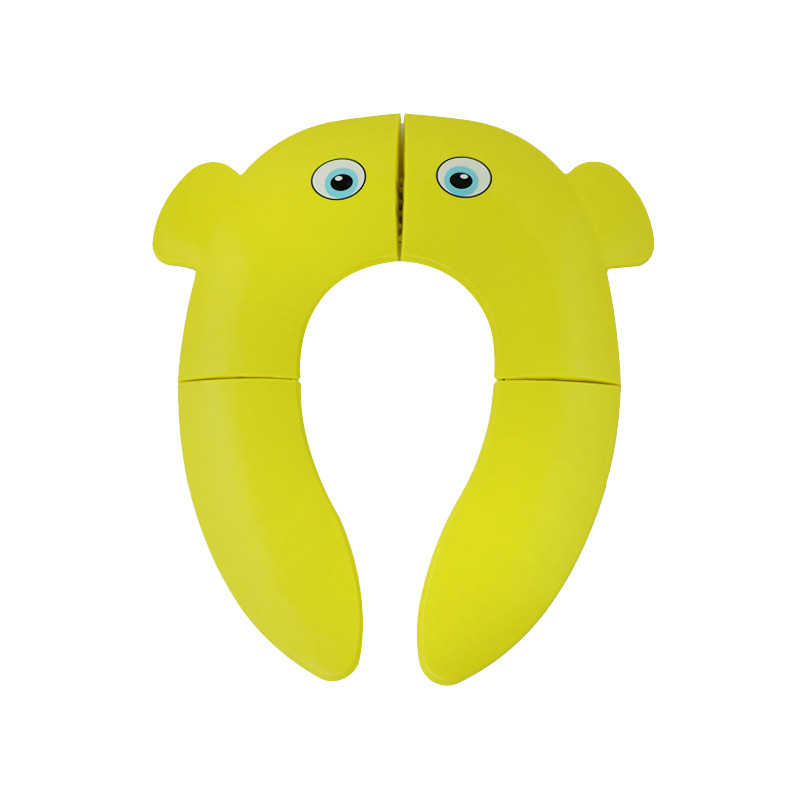 PP Παιδικό σε σχήμα panda, πτυσσόμενο φορητό υπόστρωμα λεκάνης για ταξίδια και οικιακή χρήση