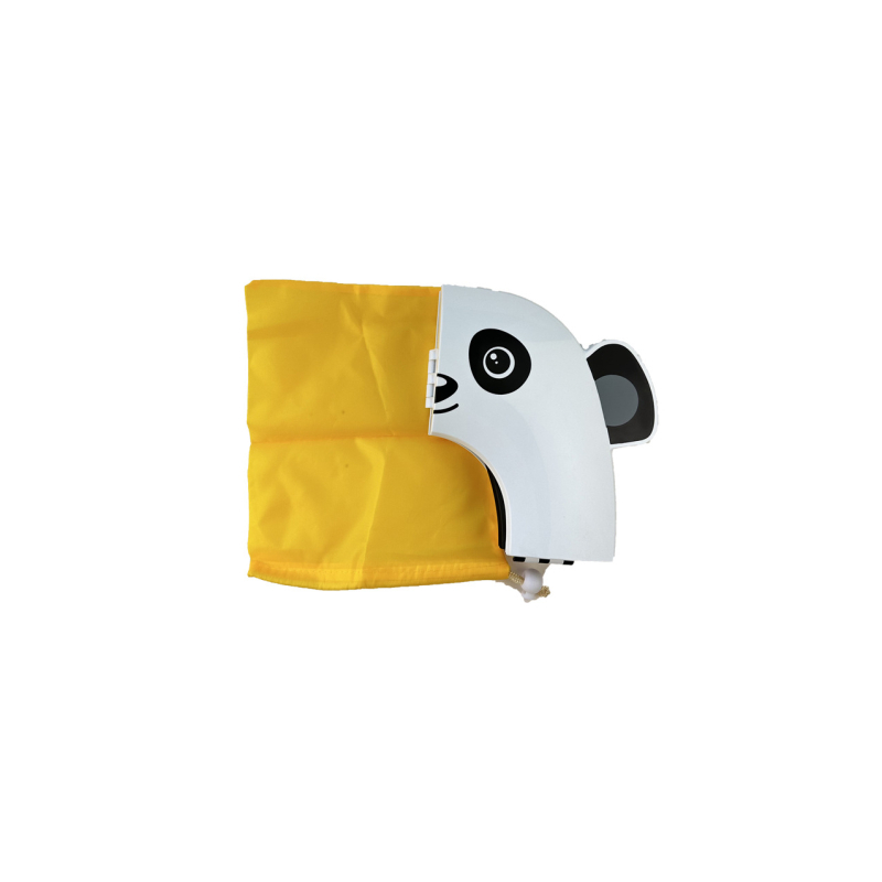 PP Παιδικό σε σχήμα panda, πτυσσόμενο φορητό υπόστρωμα λεκάνης για ταξίδια και οικιακή χρήση