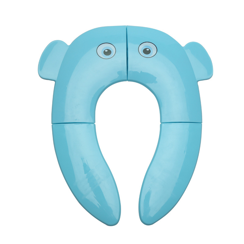 PP Παιδικό σε σχήμα panda, πτυσσόμενο φορητό υπόστρωμα λεκάνης για ταξίδια και οικιακή χρήση