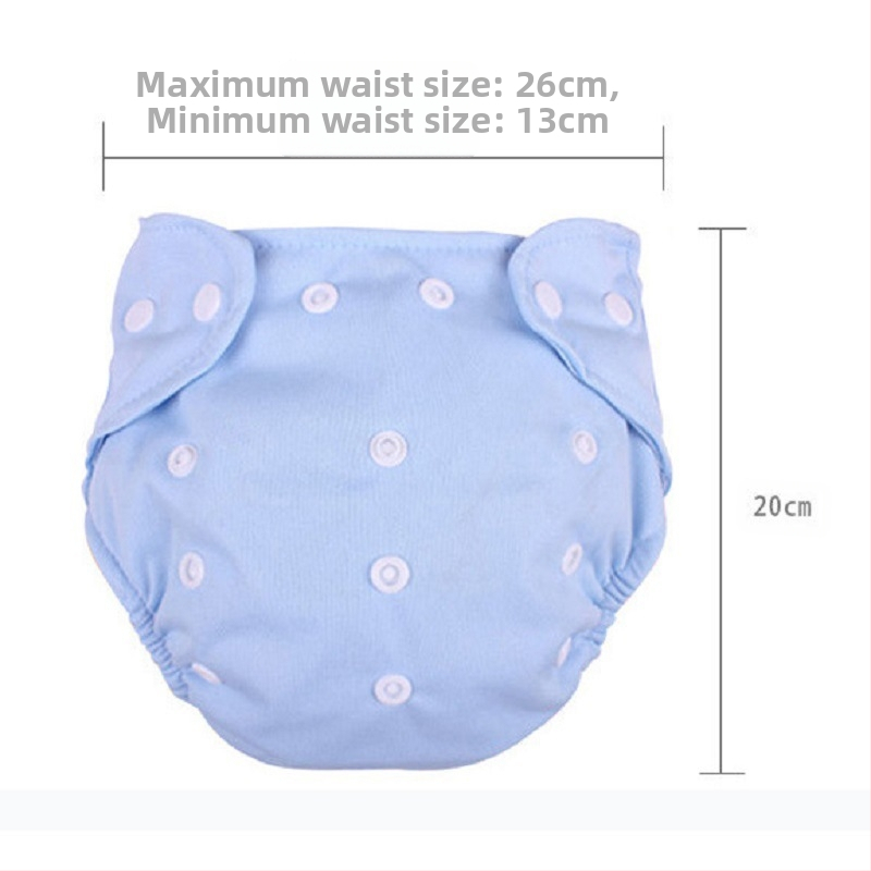 Обучителни панталони за бебета — седемцветни snap закопчалки, водоустойчив pull-up дизайн, удебелен слой, памук + водоустойчива материя, подходящи за 0–12 месеца.