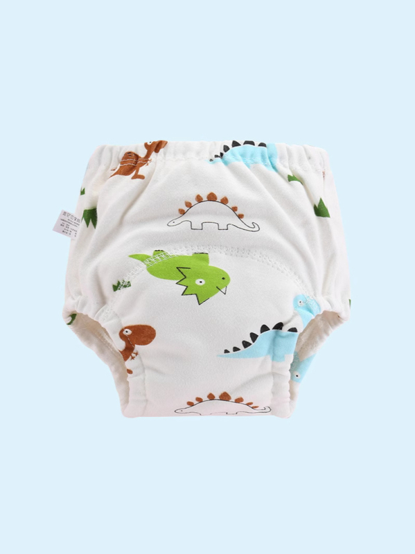 Обучаващи панталони за пелени – фротирана памучна материя, водоустойчиви и дишащи, за деца 3–8 години (100–140 см) – лято 2021